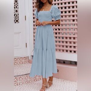 Baby blue Zesica Maxi dress. Brand new with tags.